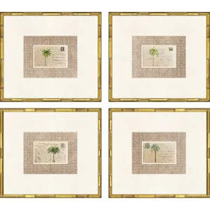 Palm Postale S/4 Framed Art