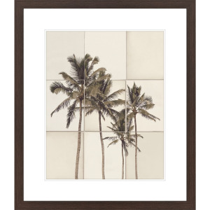 Paper Palms I Framed Art