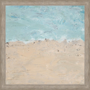 Land Meets Sea Framed Art