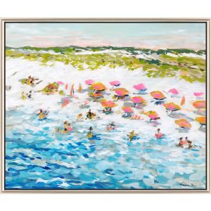 Magic Hour on the Beach Canvas