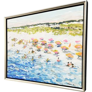 Magic Hour on the Beach Canvas