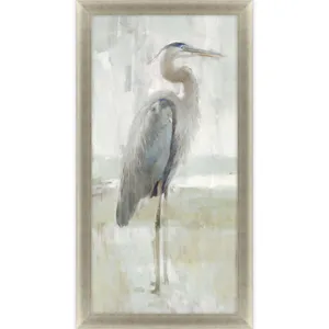 Majestic Blue Heron I Framed Art