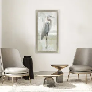 Majestic Blue Heron I Framed Art