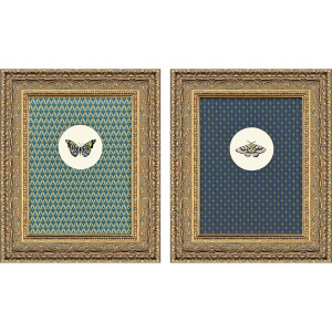 Aflutter I S/2 Framed Art