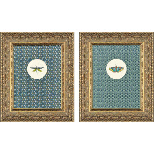 Aflutter II S/2 Framed Art