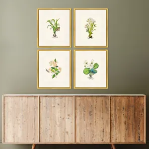Delicate Medley I S/4 Framed Art