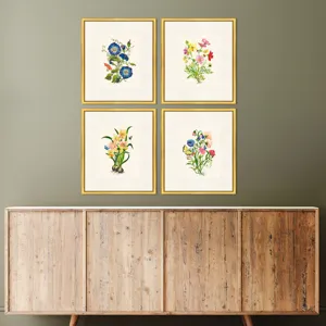 Delicate Medley II S/4 Framed Art