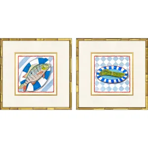 Cena Italiana II S/2 Framed Art
