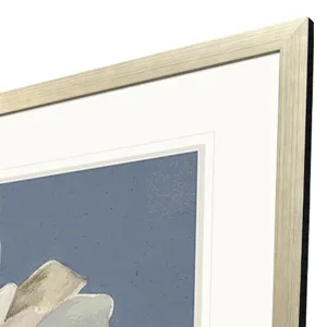 Magnolia on Blue II Framed Art