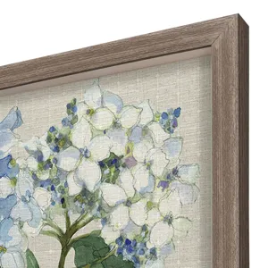 Hydrangea Study S/2 Framed Art