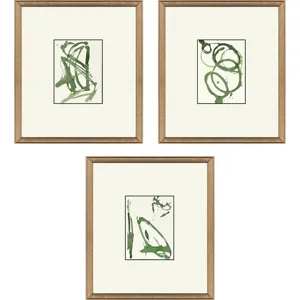 Chaos II S/3 Framed Art