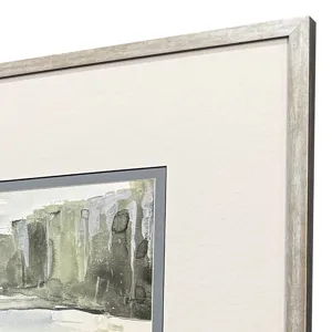Distant Landscape I S/3 Framed Art