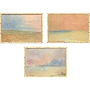 Serene Horizon I S/3 Framed Art