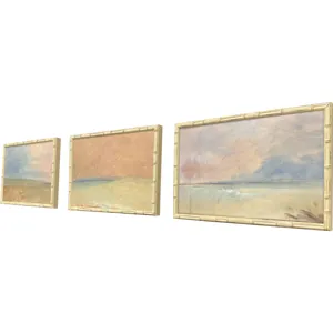 Serene Horizon I S/3 Framed Art