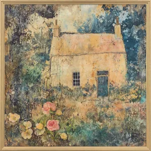 Corner of the Garden Framed Art
