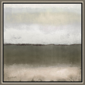 Clouds on Olive I Canvas