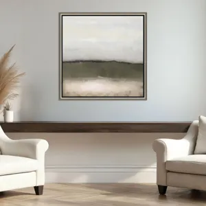 Clouds on Olive II Canvas