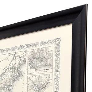 Military Map of US, 1861 Framed Art