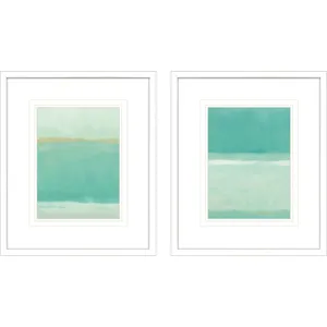 Verdigris Vista II S/2 Framed Art