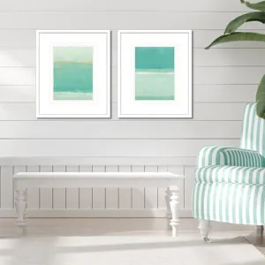 Verdigris Vista II S/2 Framed Art