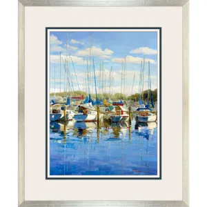 At the Marina Framed Art