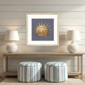 Coastal Delight Framed Art