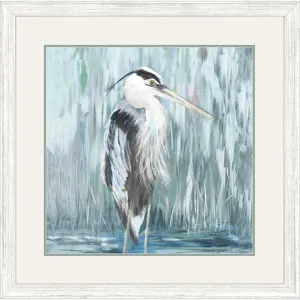Standing Still Heron I Framed Art