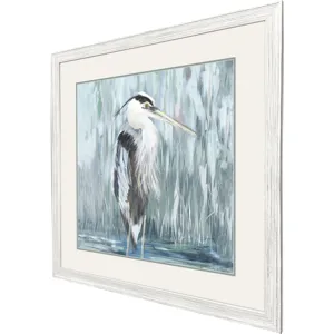 Standing Still Heron I Framed Art