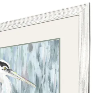 Standing Still Heron I Framed Art