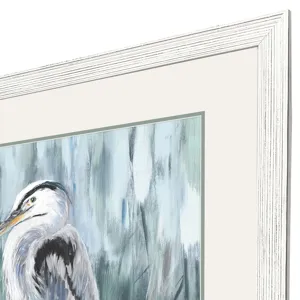 Standing Still Heron II Framed Art
