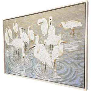 Herons and Egrets Canvas