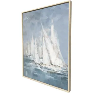 Racing in Wind I Canvas