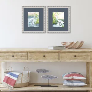 Wading in Shallows S/2 Framed Art