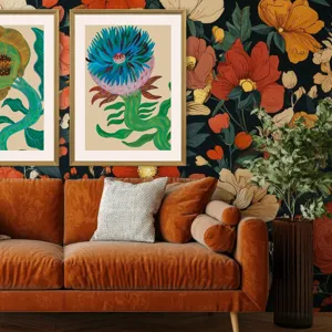 Colourful Petals Framed Art