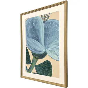 Close Petals Framed Art