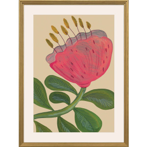 Intense Petals Framed Art