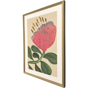 Intense Petals Framed Art