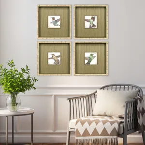 Hummingbird Flight S/4 Framed Art