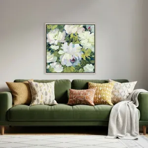 Peony Morning II Canvas