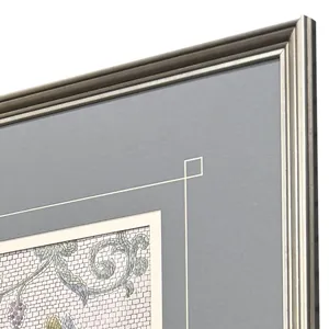 Mosaic Birds S/4 Framed Art