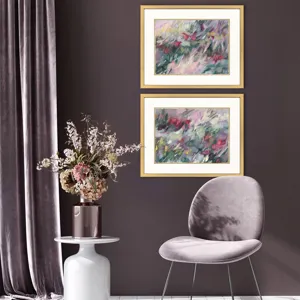Wild Garden I S/2 Framed Art