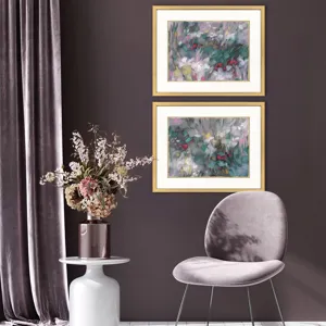 Wild Garden II S/2 Framed Art