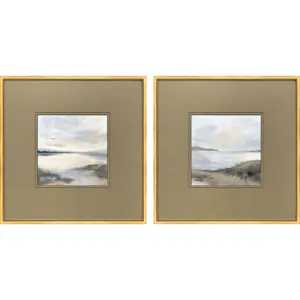 Tranquil Reflections S/2 Framed Art