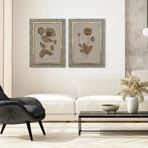 Botanical Wonder I S/2 Wall Sculpture