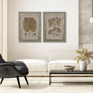 Botanical Wonder II S/2 Wall Sculpture