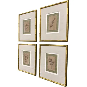 Organic Botanical I S/4 Framed Art