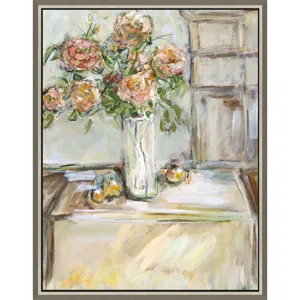 Quiet Morning Bouquet Canvas