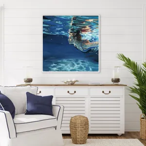 Holding Breath Canvas