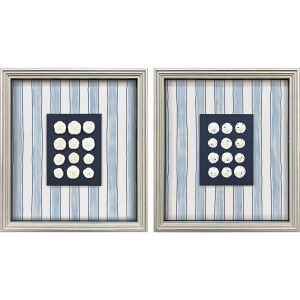 Ocean Treasury S/2 Framed Art
