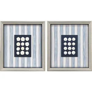 Ocean Treasury S/2 Framed Art